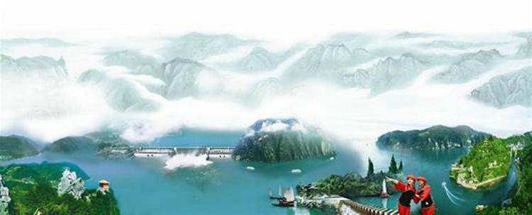 宜昌三峡旅游两坝一峡组合图